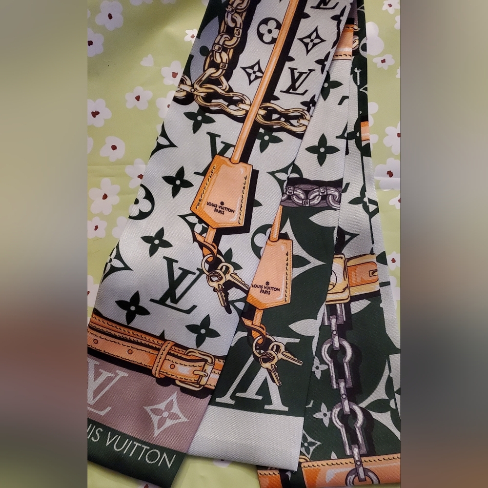 100% Silk Bag Twilly, Hairtie, Nonbranded